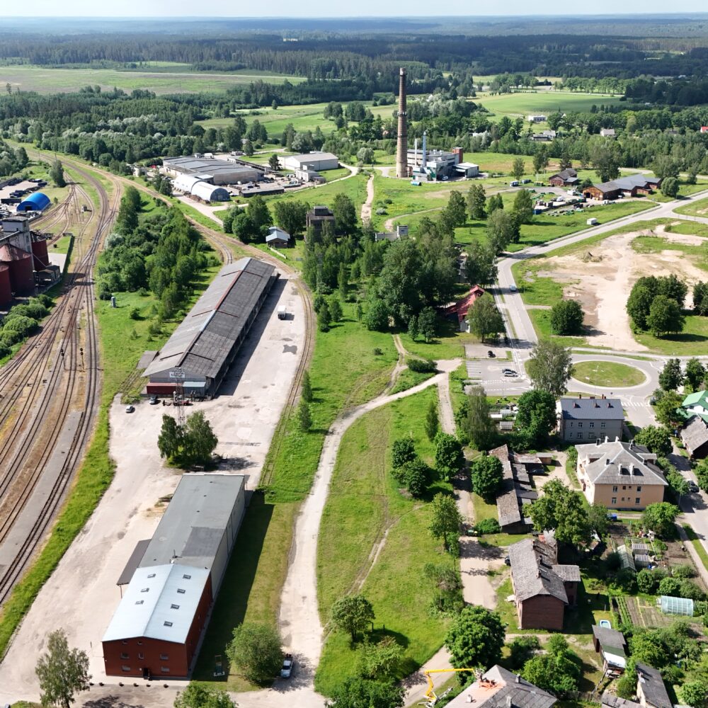 Pleskavas ielas aero foto