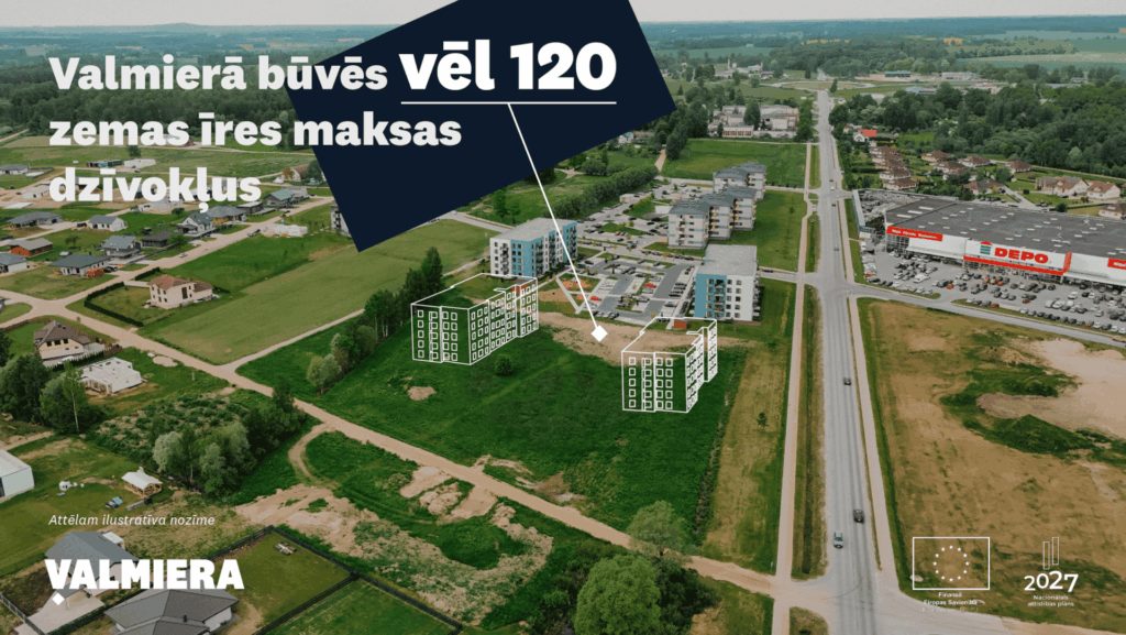 Zemas īres maksas namu vizualizācija